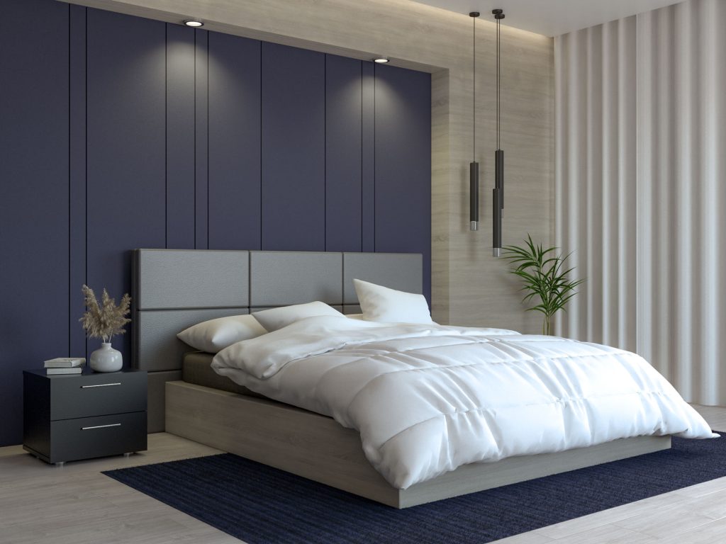 7 Trendy Bedroom Ideas Embracing Blue Walls