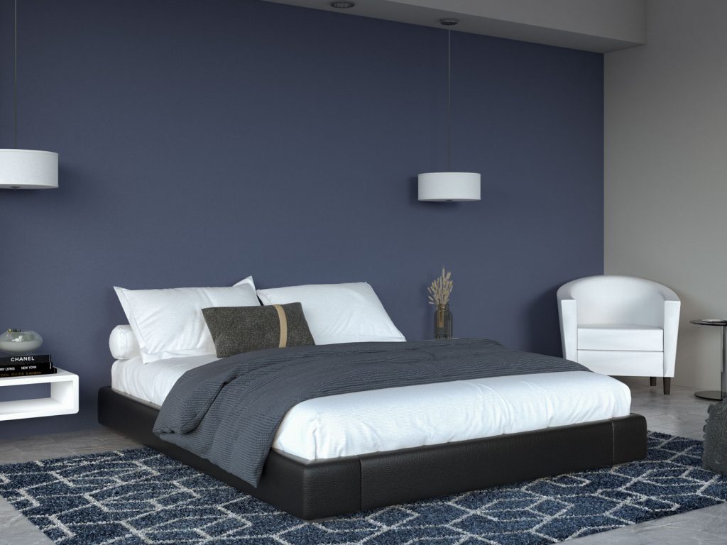 7 Trendy Bedroom Ideas Embracing Blue Walls