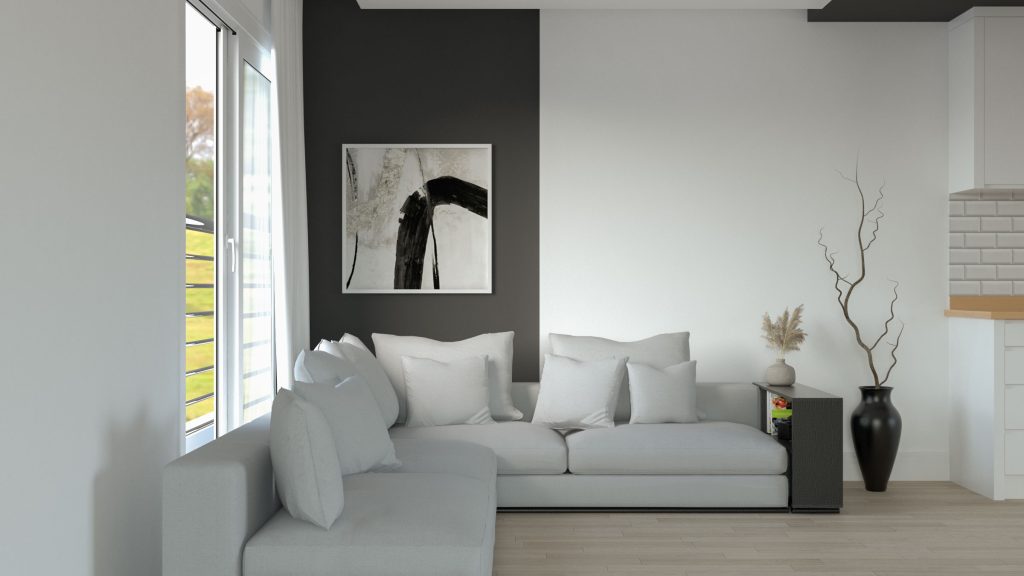 Wall Paint Color Ideas to Highlight Your Living Room’s Accent Wall