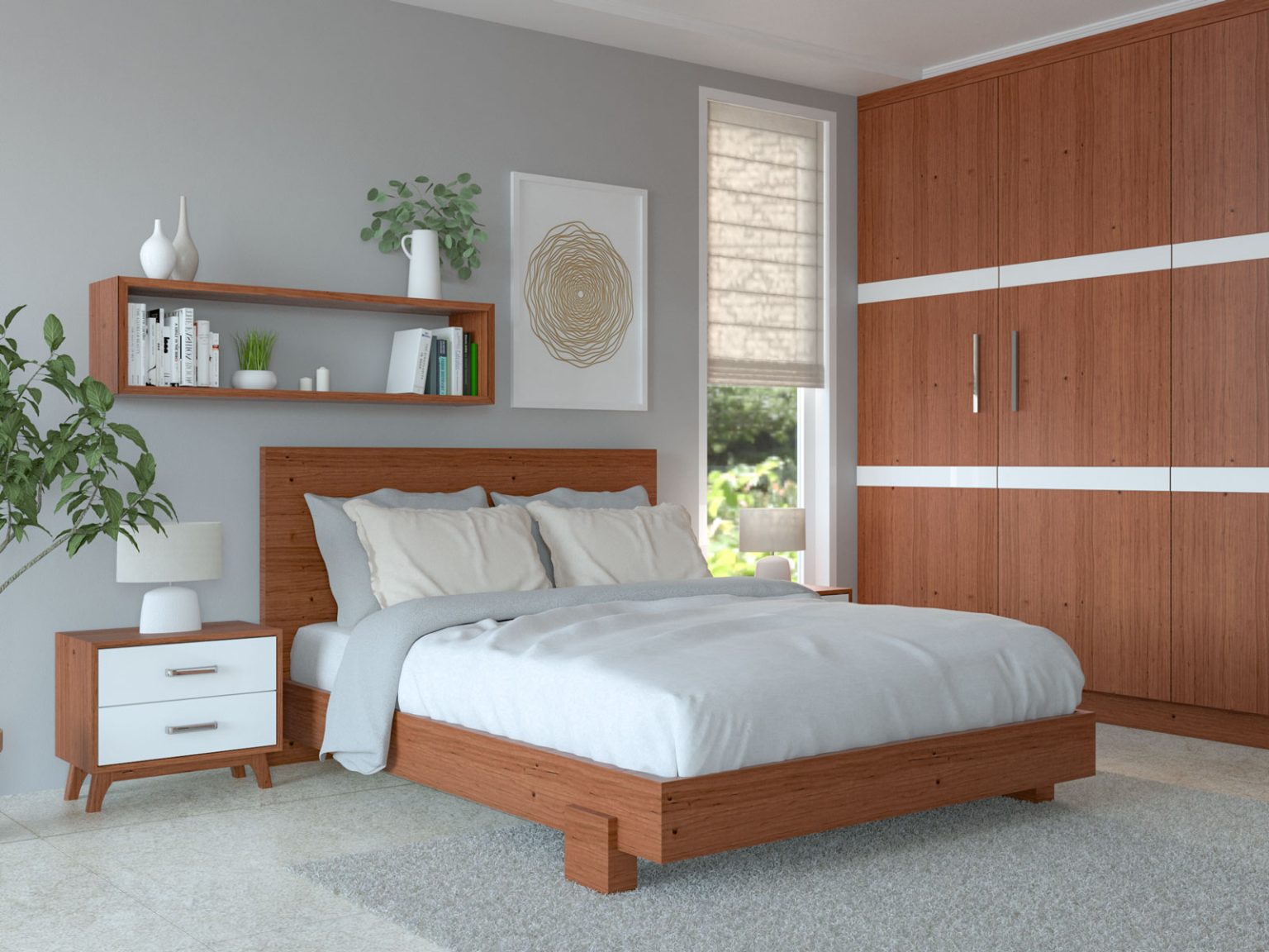 7 Bedroom Ideas Featuring Gray Walls for Sophisticated Retreats