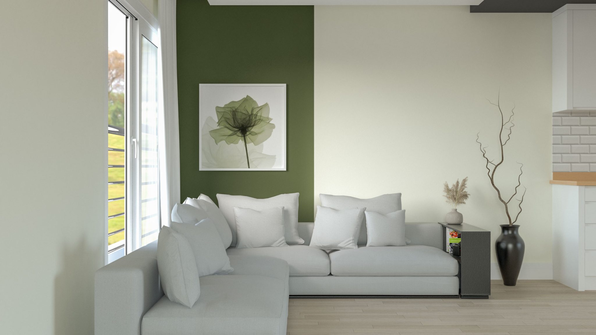 Wall Paint Color Ideas to Highlight Your Living Room’s Accent Wall