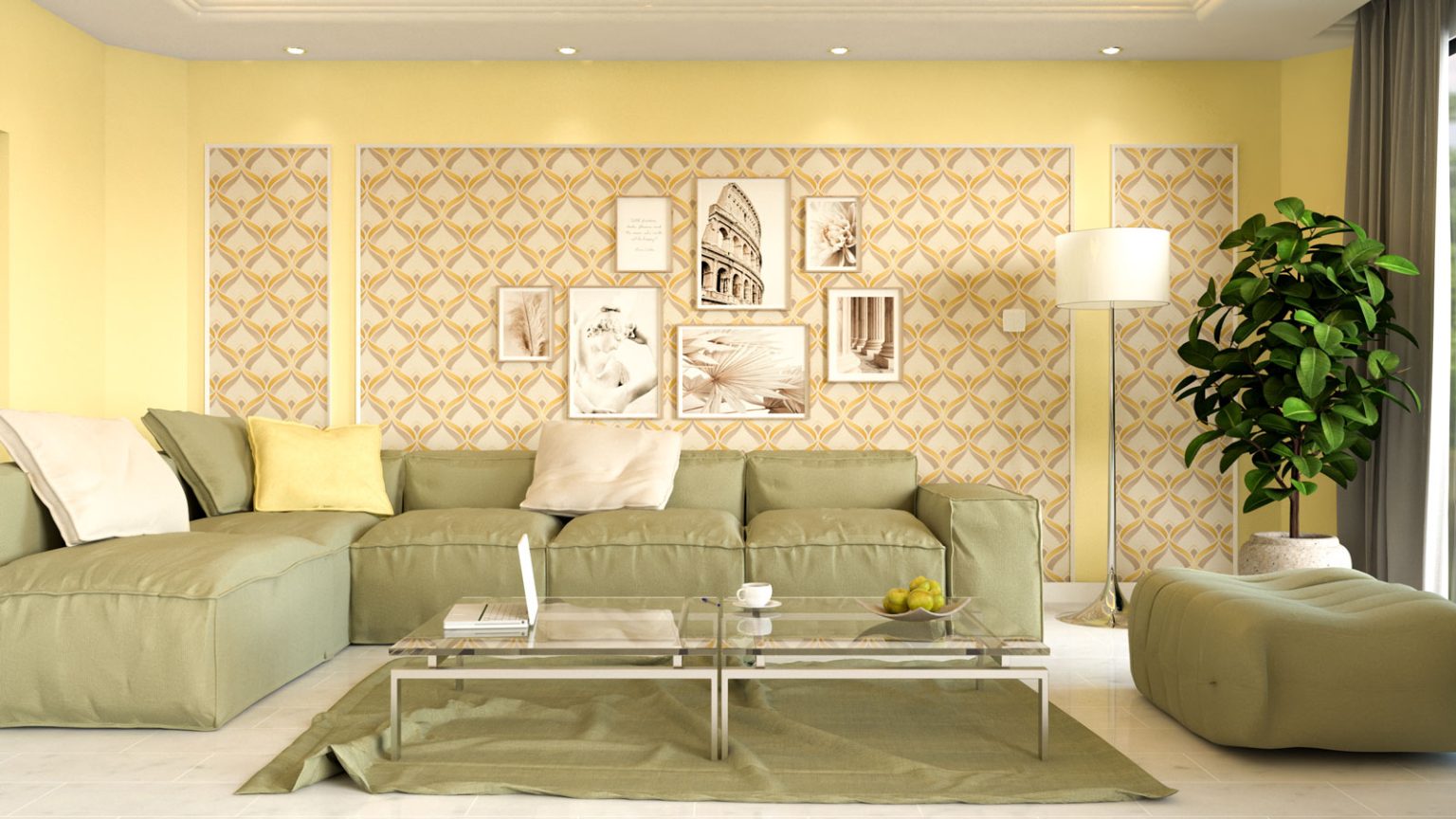 7 Best Furniture Colors For Yellow Walls (For A Delightful Space