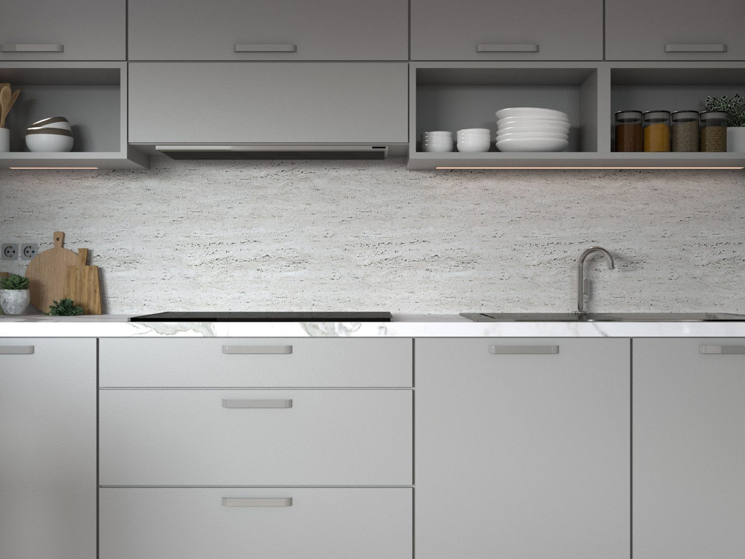 10 Backsplashes to Pair with Calacatta Quartz Countertops