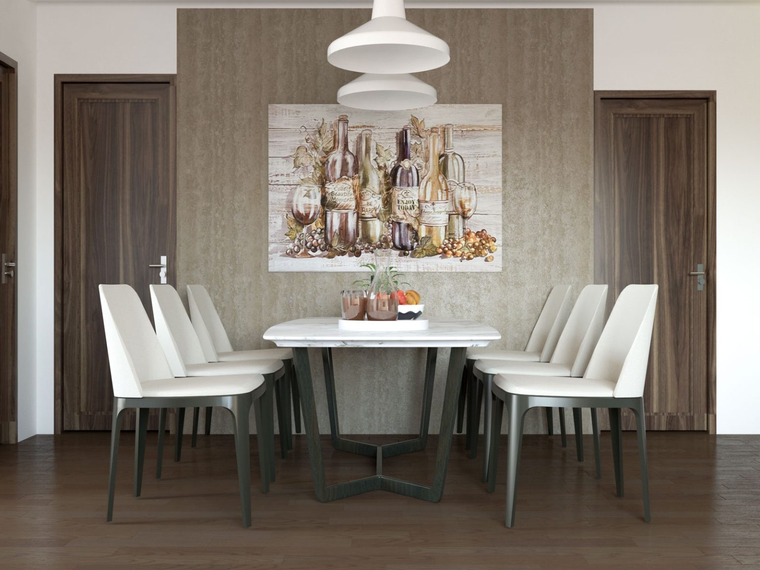 7 Best Dining Table Colors for Dark Wood Floors