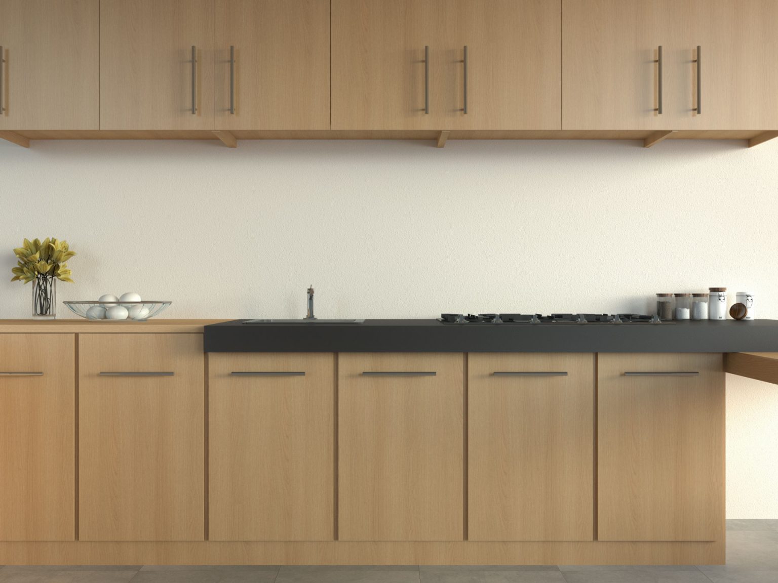 11 Wall Paint Colors for Kitchens Featuring Oak