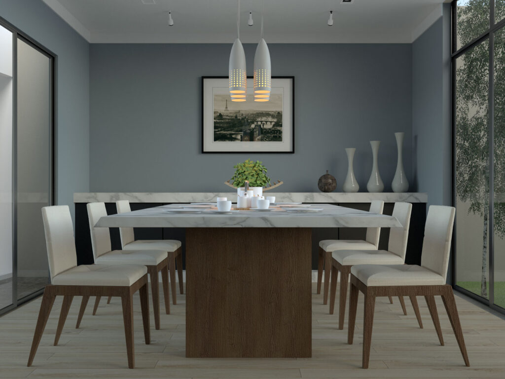 15 Stylish Wall Colors for a Warm and Cozy Dining Room