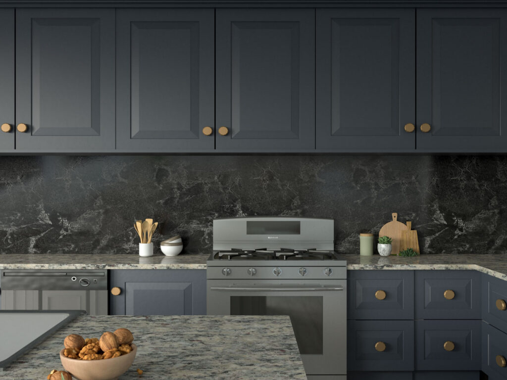 7 Backsplash Options to Complement Busy Granite Countertops