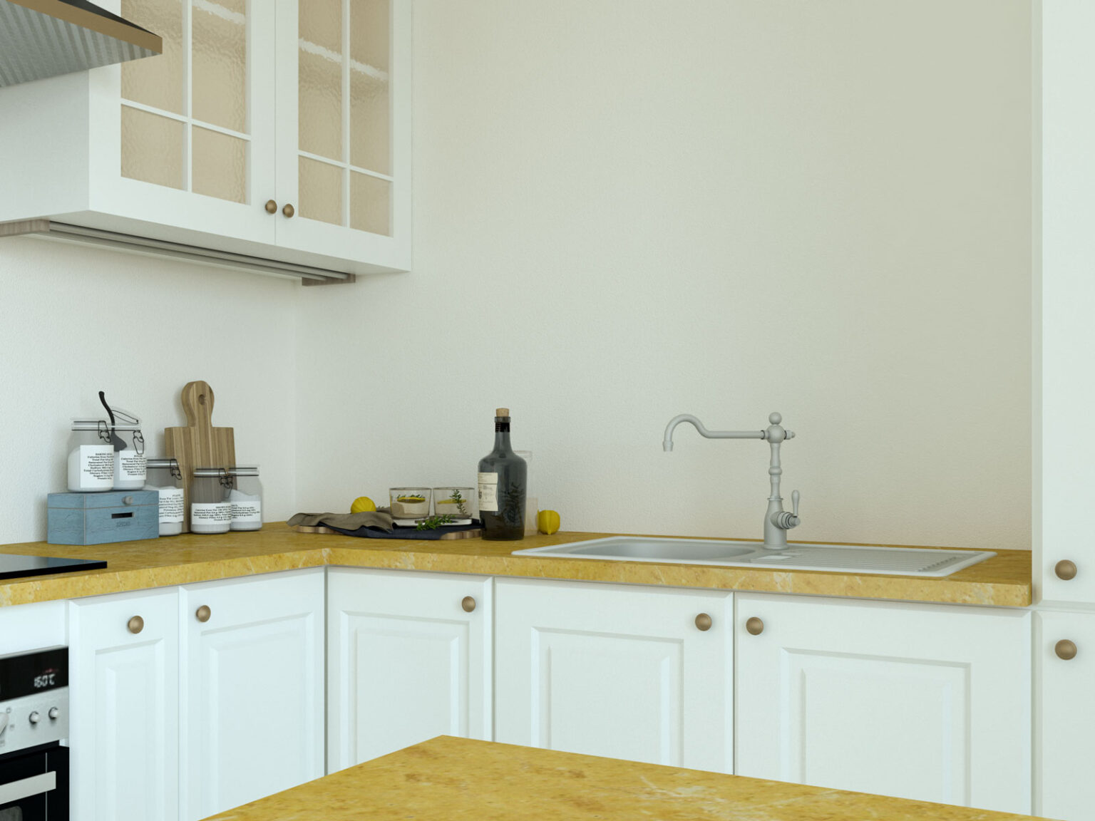 7 Captivating Wall Color Pairing for Yellow Countertops - roomdsign.com