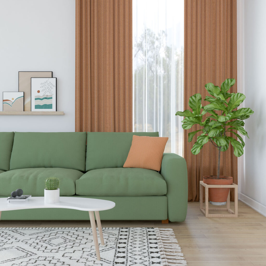 What Color Curtains Go with Green Couch? (10 JawDropping Combo)