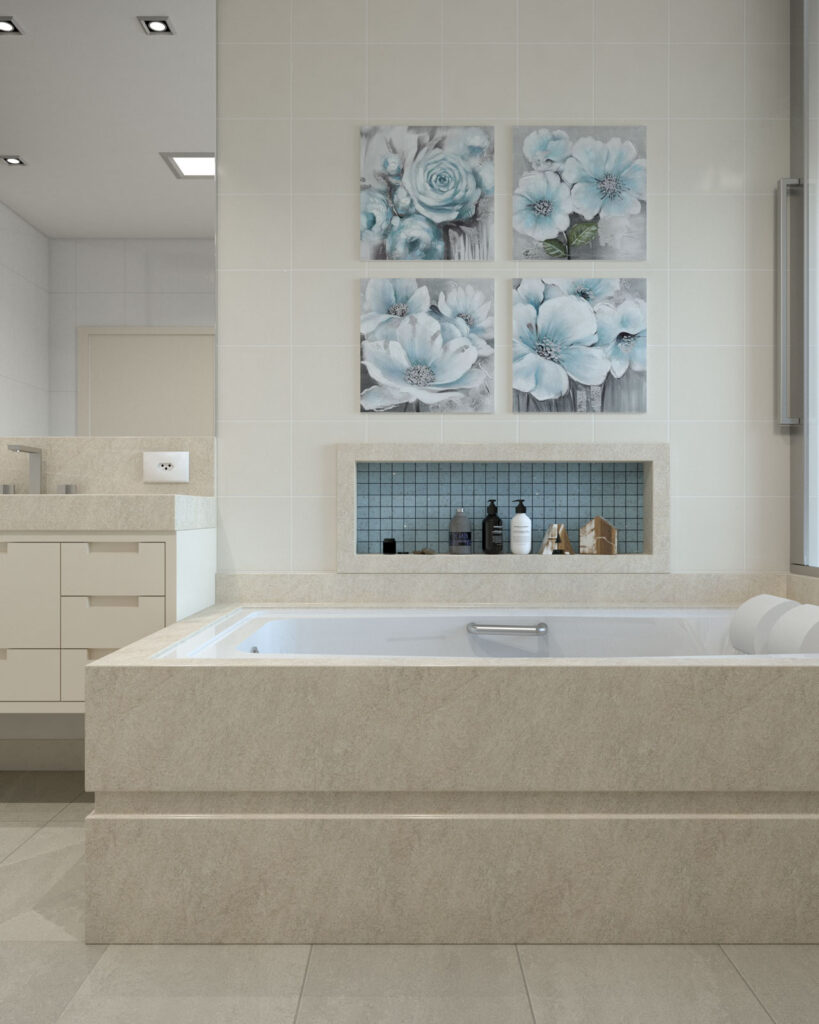 10 Beautiful Accent Colors for Your Beige Bathrooms - roomdsign.com