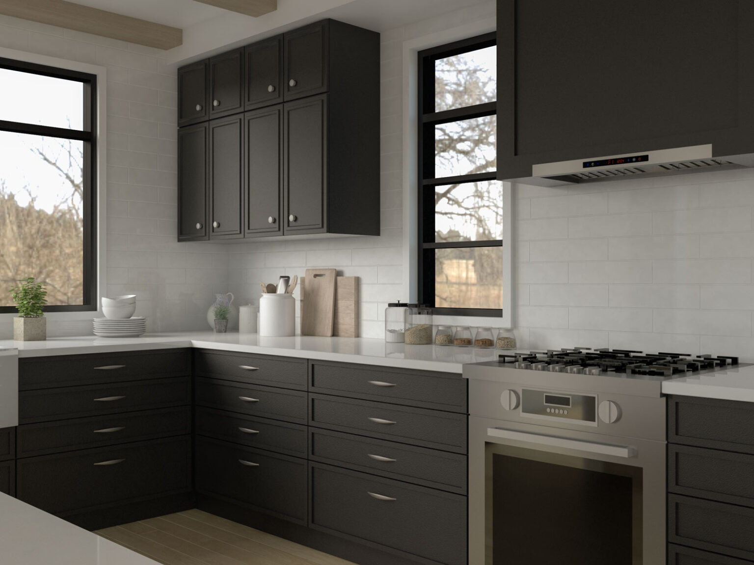 10 Stylish Black and White Kitchen Ideas - roomdsign.com