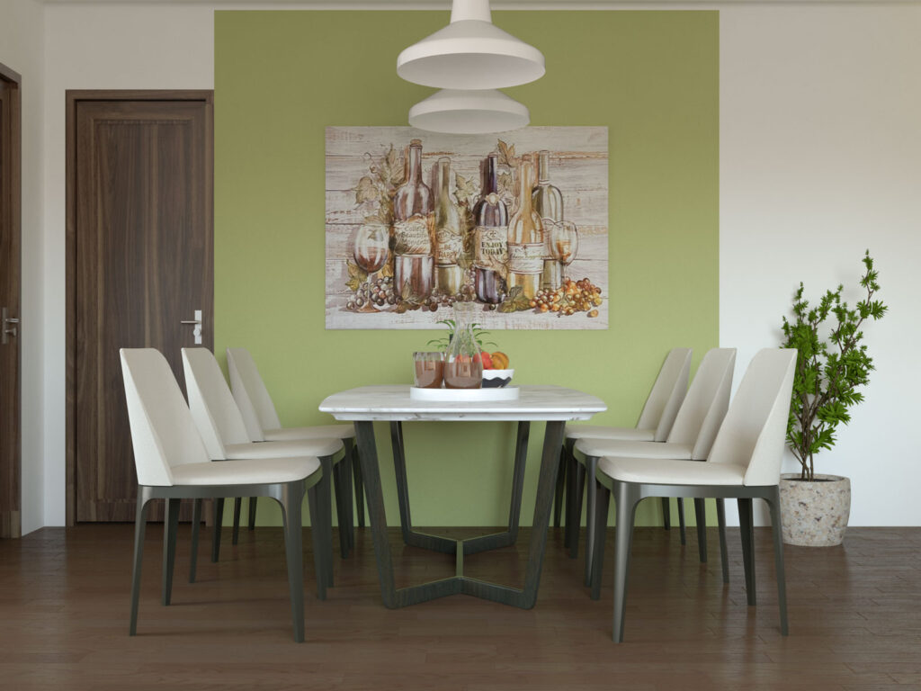 10 Accent Wall Color Ideas for Your Dining Room - roomdsign.com