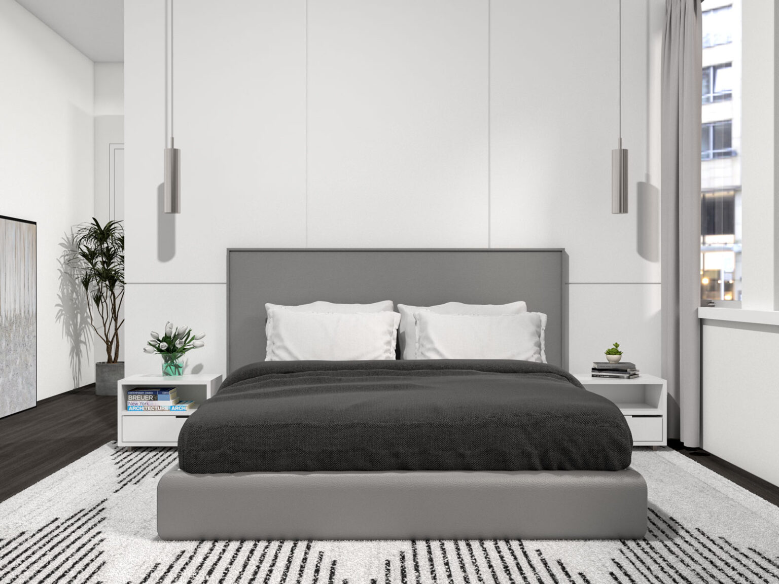 8 Best Comforter Colors to Complement Gray Headboards