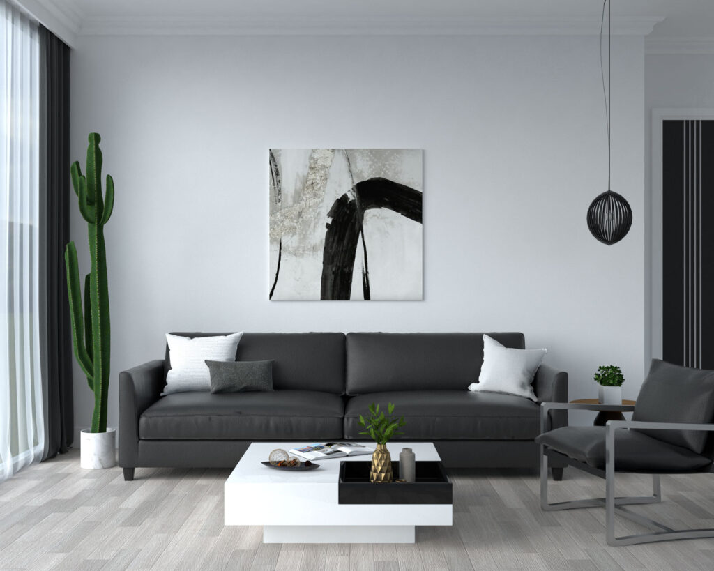 8 Elegant Color Schemes for Living Room with Black Sofa - roomdsign.com