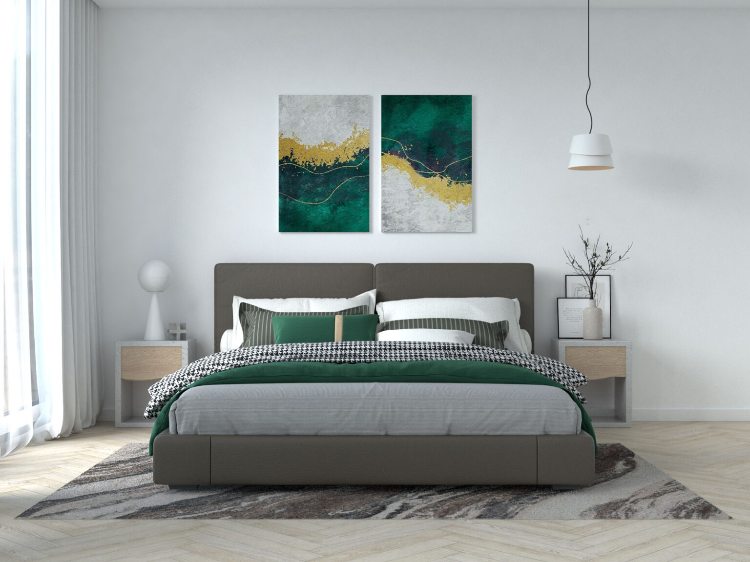7 Awesome Green Bedroom Color Scheme Ideas For a Colorful Serenity ...