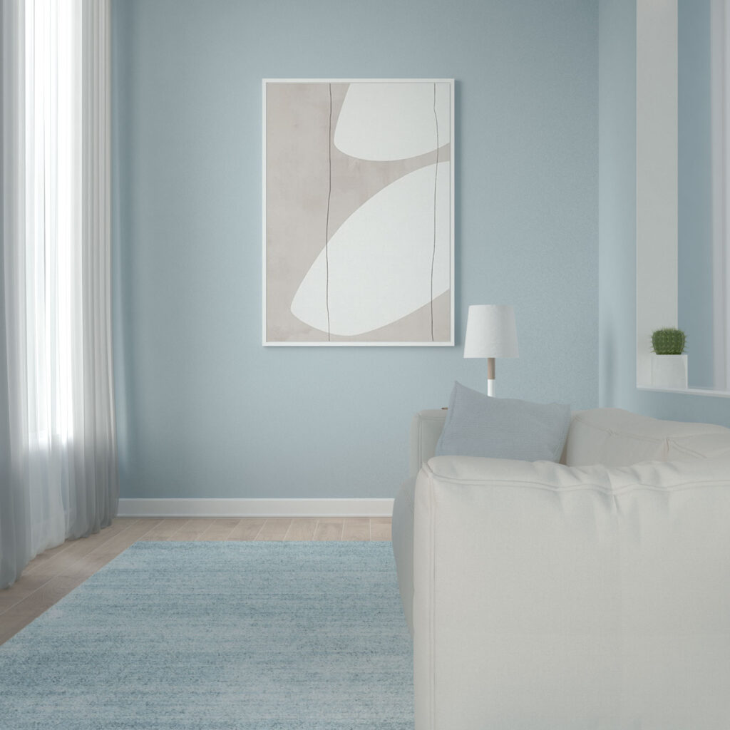 7 Rug Colors to Transform Light Blue Walls into Paradise