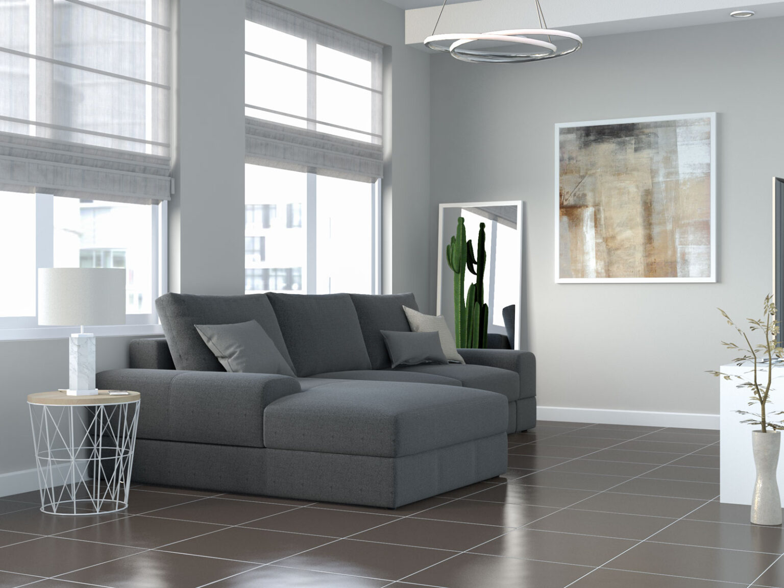 8 Sofa Color Ideas That Goes with Dark Brown Flooring - roomdsign.com