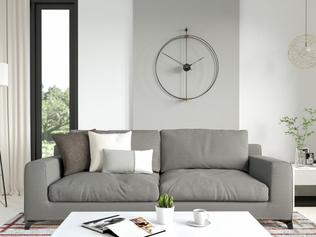 Where to Put Wall Clock in Living Room? (8 Perfect Positioning to