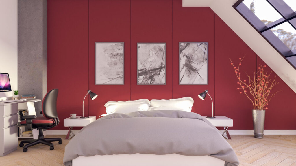7 Red Decoration Ideas for A Cozy and Intimate Bedroom