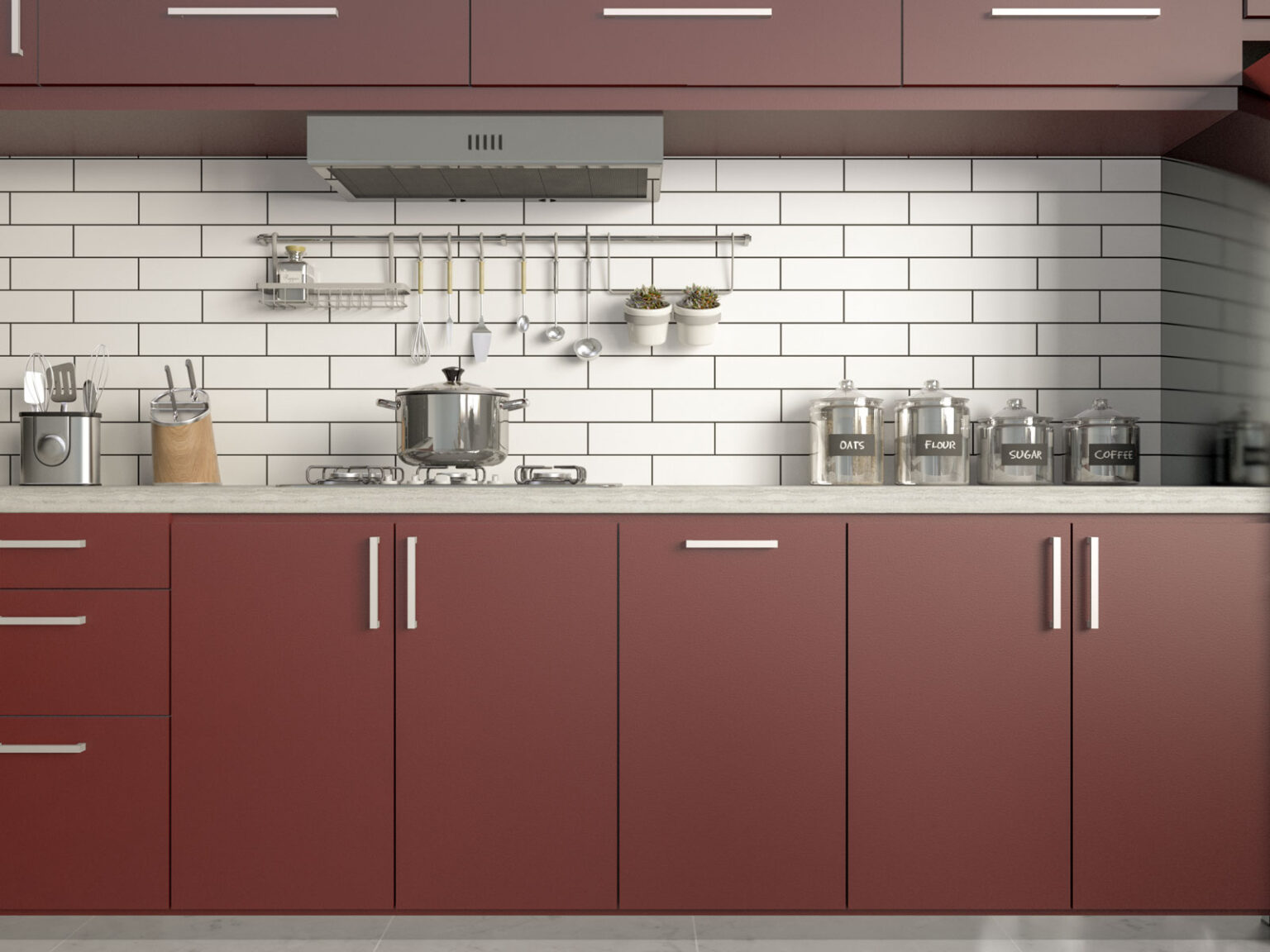 8 Bold Red Kitchen Design Ideas to Ignite Your Inspiration - roomdsign.com
