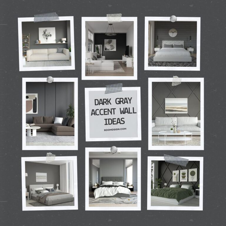 20 Elegant Dark Gray Accent Wall Ideas for Dramatic Interiors ...