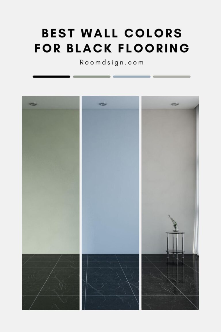 What Color Walls Go With Black Floors? (8 Elegant Choices) - roomdsign.com