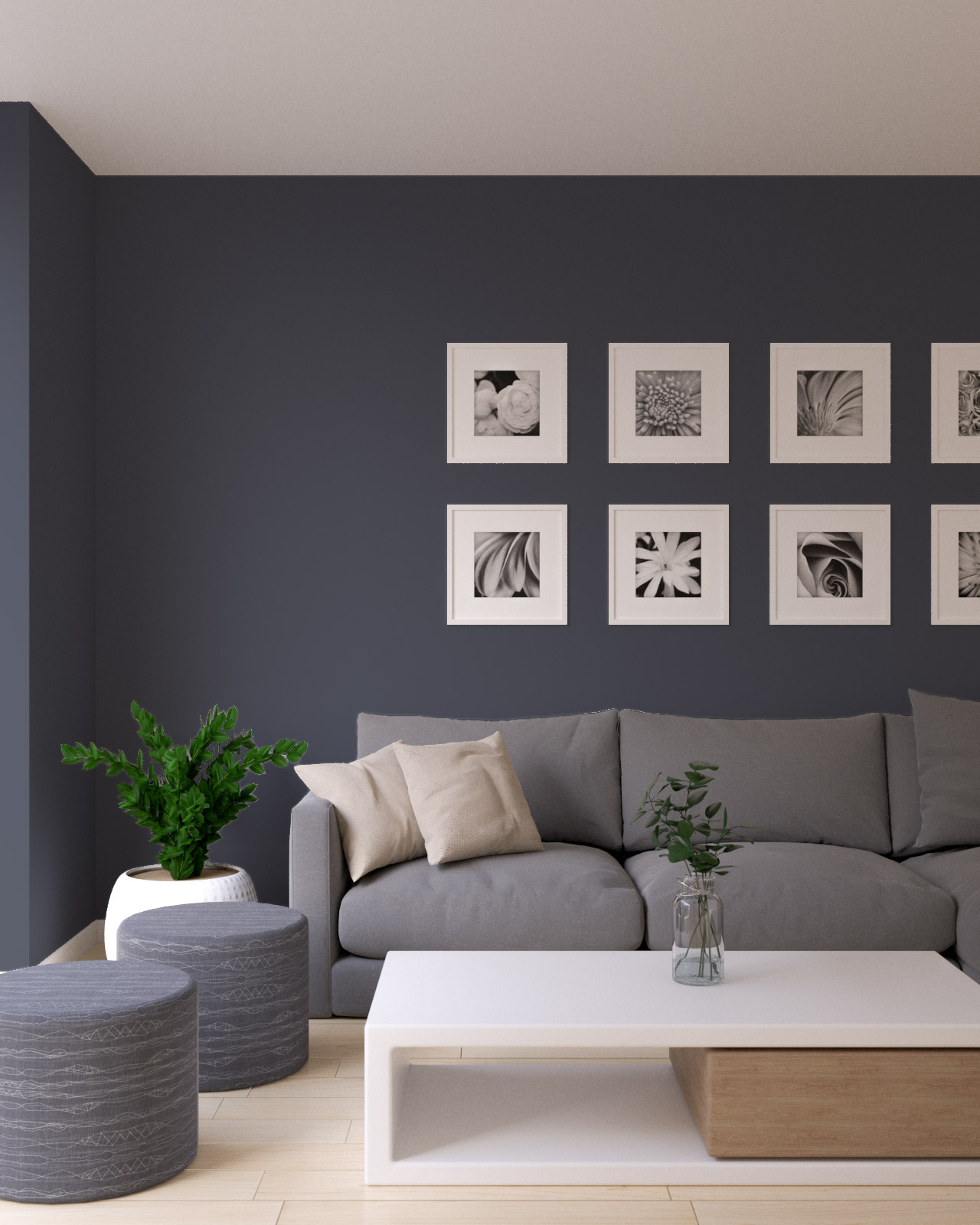 11 Best Colors to Paint Walls with a Gray Couch (Stylish and Elegant  Combinations) - roomdsign.com, image size:1280x1600